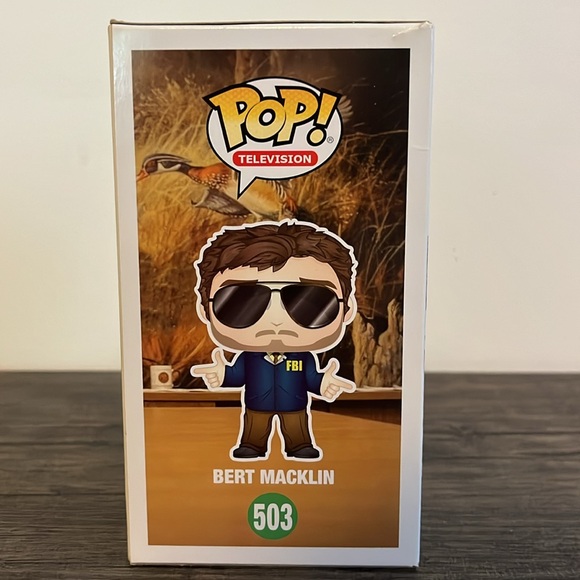 Parks and Recreation Bert Macklin Funko - Picture 4 of 5